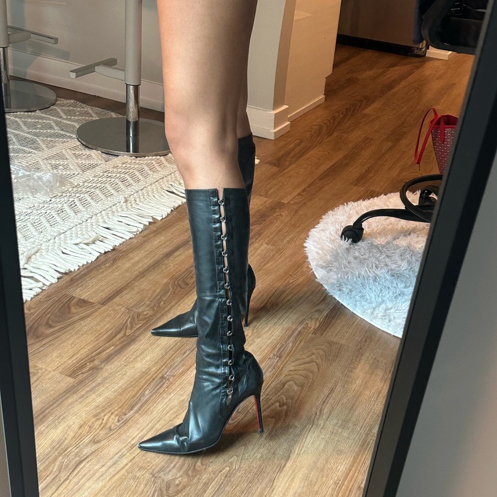 Christian Louboutin Leather Boots